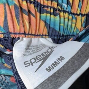 Speedo Women's Swim Skirt Floral Multicolor Drawstring Elastic Waist Size M